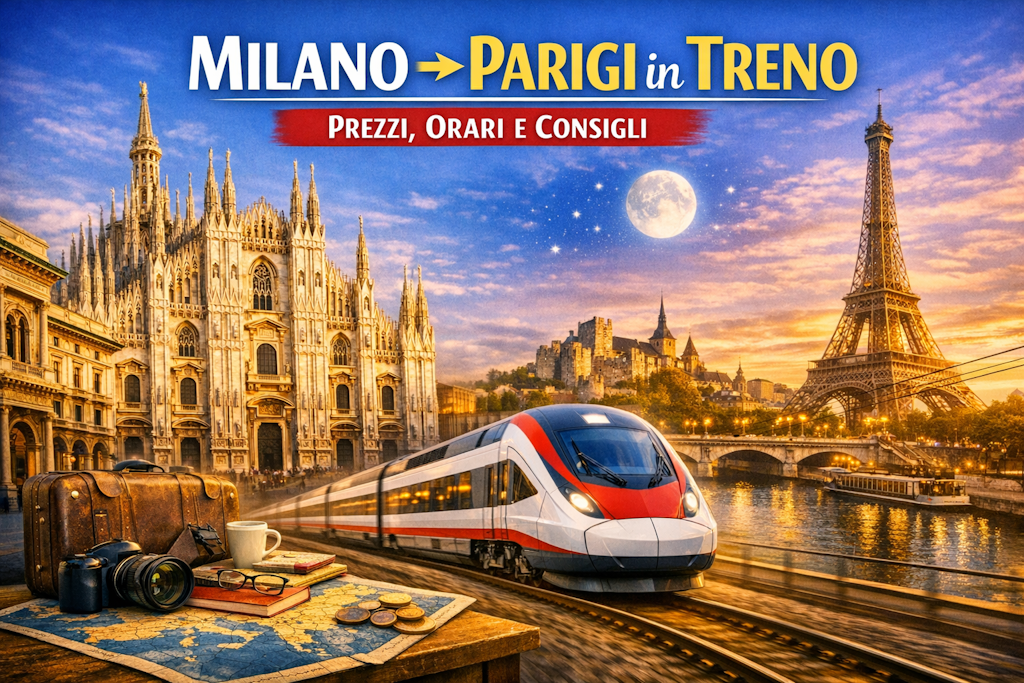 Scopri di più sull'articolo Milano → Parigi in treno: prezzi, orari e consigli (guida completa 2026)